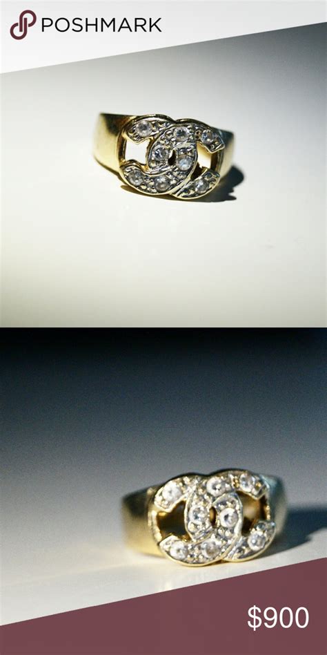 chanel symbol ring|chanel rings real.